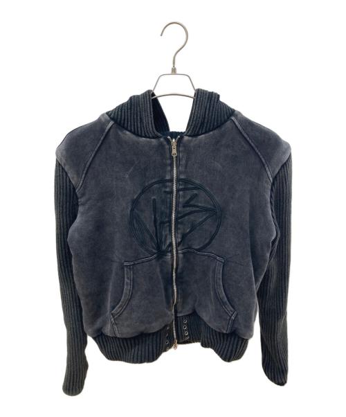 NO/FACE STUDIOS（ノーフェイスストゥディオス）NO/FACE STUDIOS (ノーフェイスストゥディオス) DOUBLE LAYERED REVERSIBLE USED JACKET ブラック サイズ:2の古着・服飾アイテム