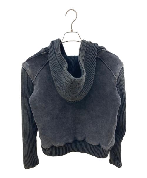 NO/FACE STUDIOS（ノーフェイスストゥディオス）NO/FACE STUDIOS (ノーフェイスストゥディオス) DOUBLE LAYERED REVERSIBLE USED JACKET ブラック サイズ:2の古着・服飾アイテム