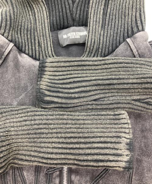 NO/FACE STUDIOS（ノーフェイスストゥディオス）NO/FACE STUDIOS (ノーフェイスストゥディオス) DOUBLE LAYERED REVERSIBLE USED JACKET ブラック サイズ:2の古着・服飾アイテム