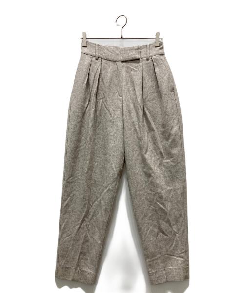 ETRE TOKYO（エトレトウキョウ）ETRE TOKYO (エトレトウキョウ) ウール混パンツ ベージュ サイズ:Mの古着・服飾アイテム