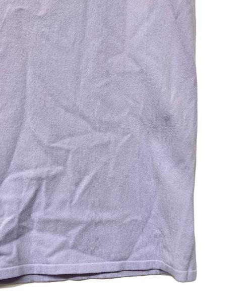 theory（セオリー）theory (セオリー) Wooster Crepe Knit Boat Neck Top ソフトアイリス サイズ:Sの古着・服飾アイテム