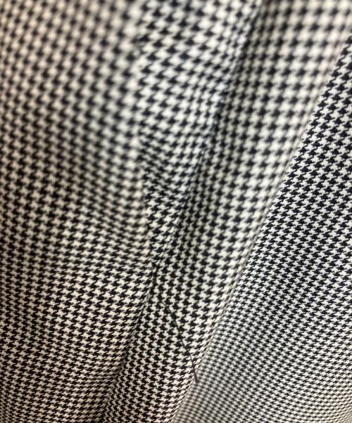 MIU MIU（ミュウミュウ）MIU MIU (ミュウミュウ) ロングスカート ミニハウンドトゥース サイズ:40の古着・服飾アイテム