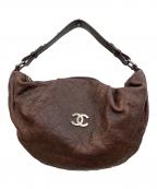 CHANELシャネル）の古着「ワイルドステッチ バッグ」｜ブラウン