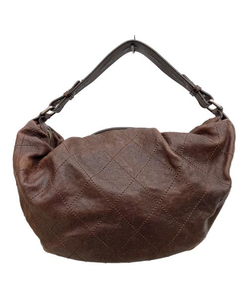 CHANEL（シャネル）CHANEL (シャネル) ワイルドステッチ バッグ ブラウンの古着・服飾アイテム