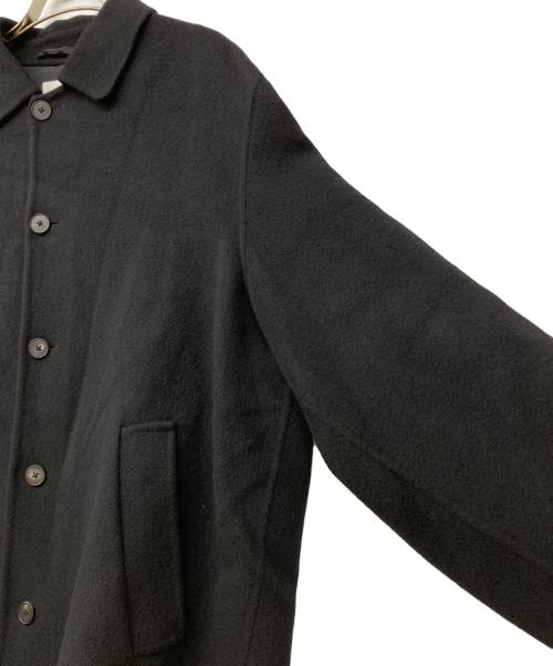 ATON（エイトン）ATON (エイトン) DOUBLE CASHMERE MELTON MEN SHORT COAT ブラック サイズ:4の古着・服飾アイテム