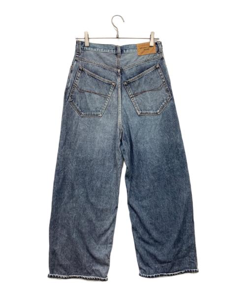 BALENCIAGA（バレンシアガ）BALENCIAGA (バレンシアガ) ワイド ルーズフィット デニム インディゴ サイズ:XXSの古着・服飾アイテム