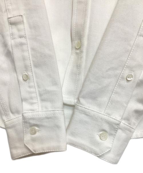 LOEWE（ロエベ）LOEWE (ロエベ) コットンデニムボウシャツ ホワイト サイズ:34の古着・服飾アイテム