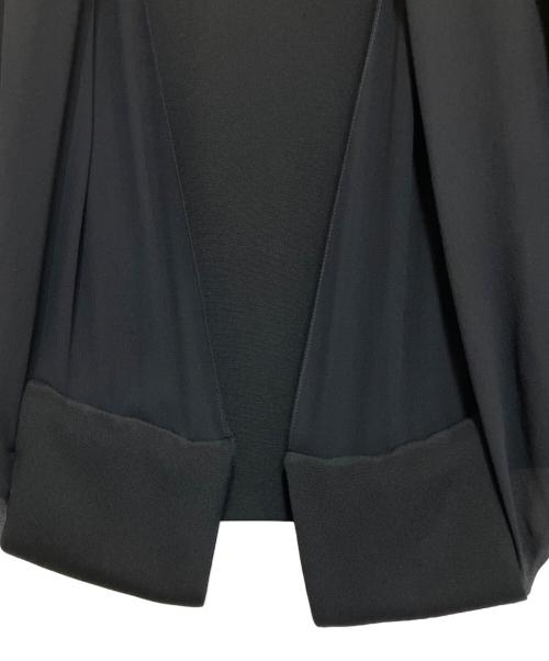 GUCCI（グッチ）GUCCI (グッチ) シアーボリュームスリーブブラウス ブラック サイズ:36の古着・服飾アイテム