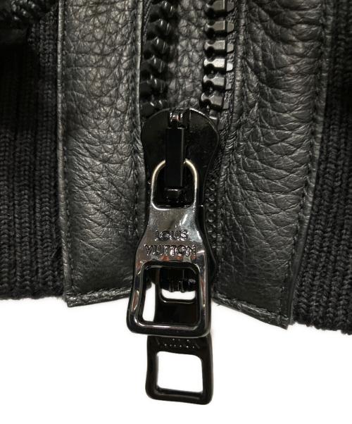 LOUIS VUITTON（ルイ ヴィトン）LOUIS VUITTON (ルイ ヴィトン) 24SS ディアスキン アビエーター ボア ボンバージャケット ブラック サイズ:52の古着・服飾アイテム