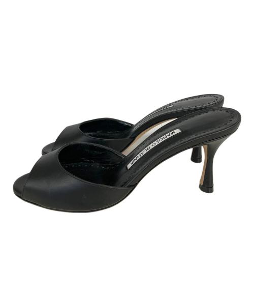 Manolo Blahnik（マノロブラニク）Manolo Blahnik (マノロブラニク) ミュール ブラック サイズ:SIZE36の古着・服飾アイテム