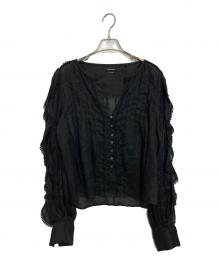 ISABEL MARANT（イザベルマラン）の古着「ブラウス」｜ブラック