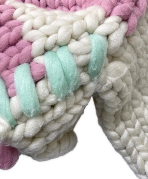 Hope Macaulay（ホープマコーレー）Hope Macaulay (ホープマコーレー) Fiori Colossal Knit Jacket マルチカラー サイズ:M/Lの古着・服飾アイテム