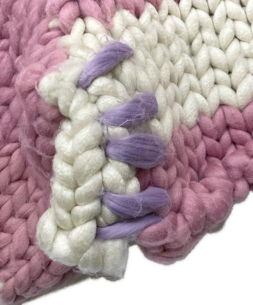 Hope Macaulay（ホープマコーレー）Hope Macaulay (ホープマコーレー) Fiori Colossal Knit Jacket マルチカラー サイズ:M/Lの古着・服飾アイテム