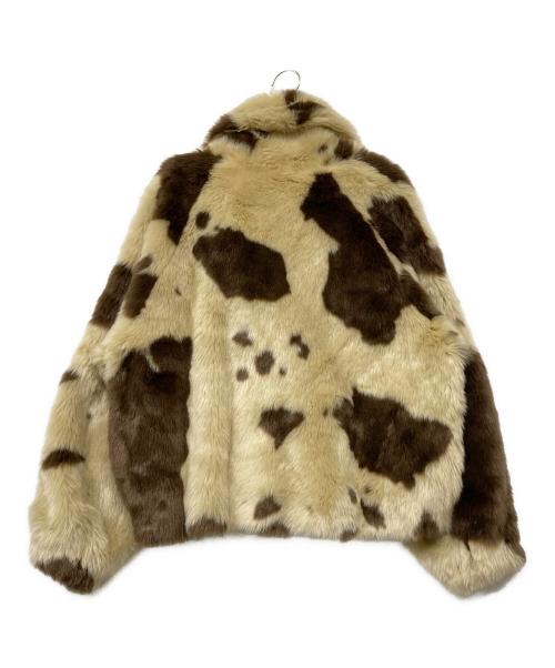 Sea Room lynn（シールームリン）Sea Room lynn (シールームリン) ECOファーショートCollarコート ベージュ サイズ:FREEの古着・服飾アイテム