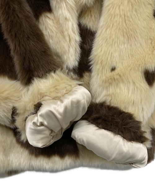 Sea Room lynn（シールームリン）Sea Room lynn (シールームリン) ECOファーショートCollarコート ベージュ サイズ:FREEの古着・服飾アイテム