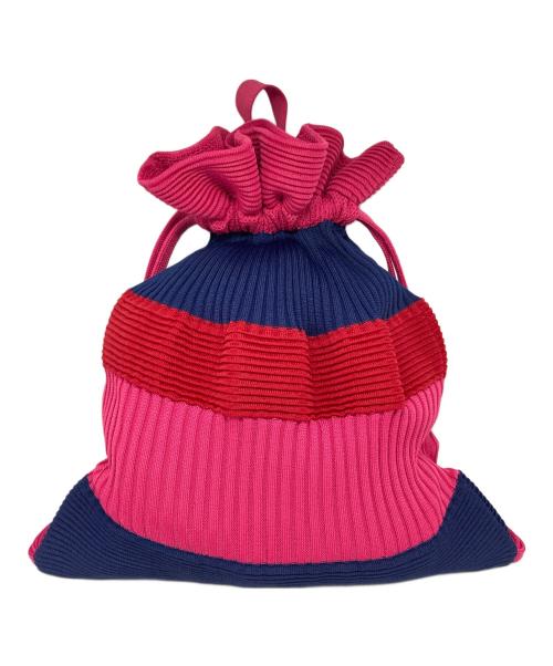 CFCL（シーエフシーエル）CFCL (シーエフシーエル) TUCKED RIB KNAPSACK ピンク サイズ:下記参照の古着・服飾アイテム