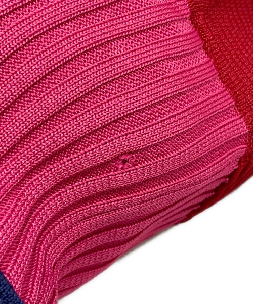 CFCL（シーエフシーエル）CFCL (シーエフシーエル) TUCKED RIB KNAPSACK ピンク サイズ:下記参照の古着・服飾アイテム