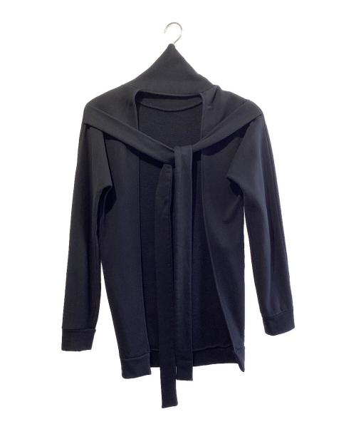 OFFWHITE（オフホワイト）OFFWHITE (オフホワイト) オープンバッグ タートルネックスウェット ブラック サイズ:SIZE XSの古着・服飾アイテム