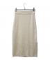 theory luxe (セオリーリュクス) ロングニットスカート オフホワイト サイズ:38：5000円