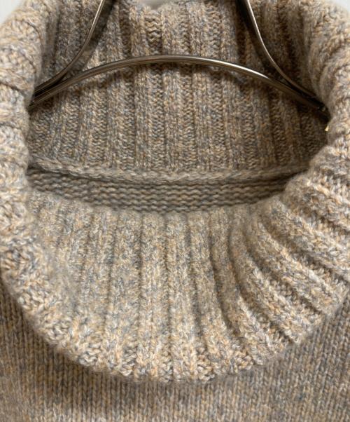 theory luxe（セオリーリュクス）theory luxe (セオリーリュクス) ウールカシミヤタートルネックニット ベージュ サイズ:38の古着・服飾アイテム