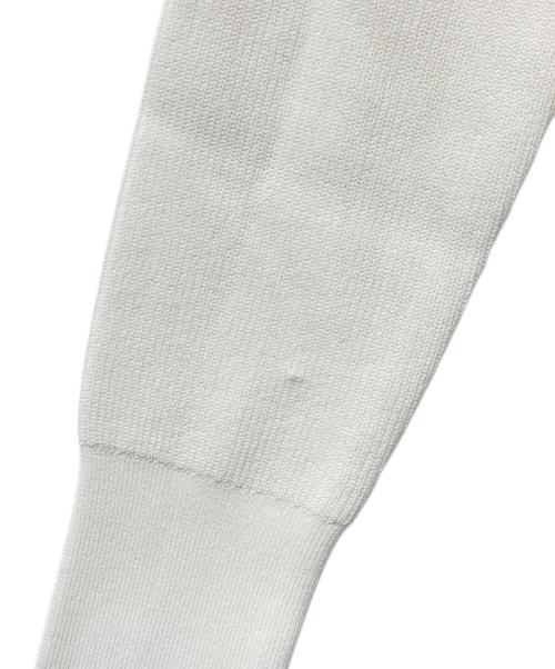 theory luxe（セオリーリュクス）theory luxe (セオリーリュクス) リブニット ホワイト サイズ:38の古着・服飾アイテム