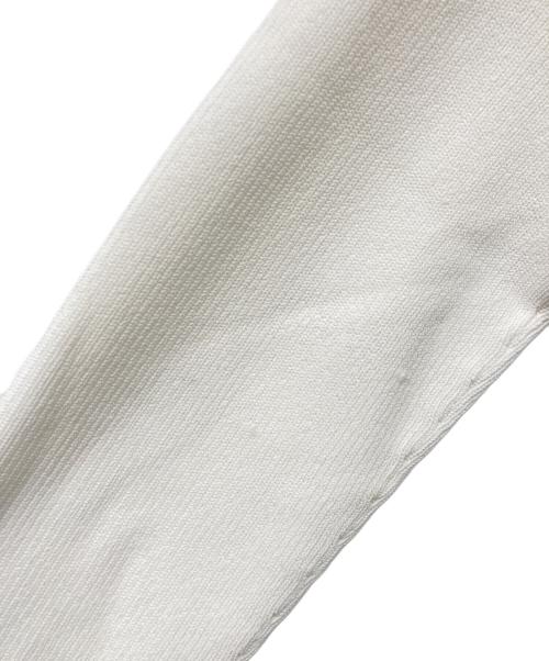 theory luxe（セオリーリュクス）theory luxe (セオリーリュクス) リブニット ホワイト サイズ:38の古着・服飾アイテム