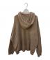 DONGLI (ドンリー) リサイクルカシミヤニットパーカー ブラウン サイズ:FREE：10000円