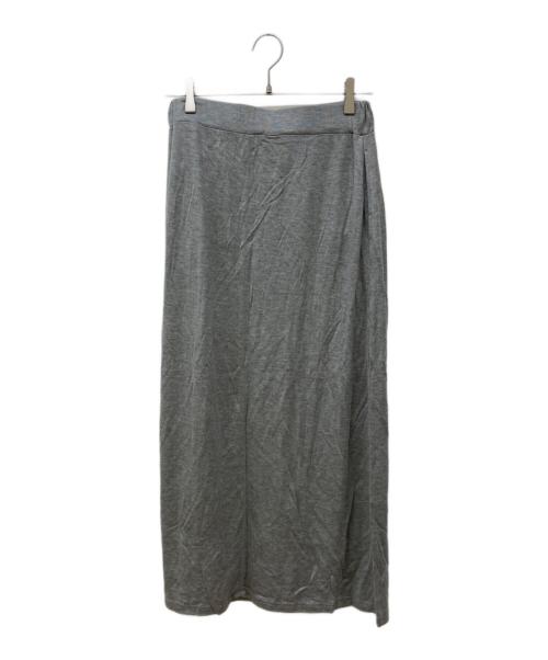 THREE DOTS（スリードッツ）THREE DOTS (スリードッツ) ニットスカート グレー サイズ:Mの古着・服飾アイテム