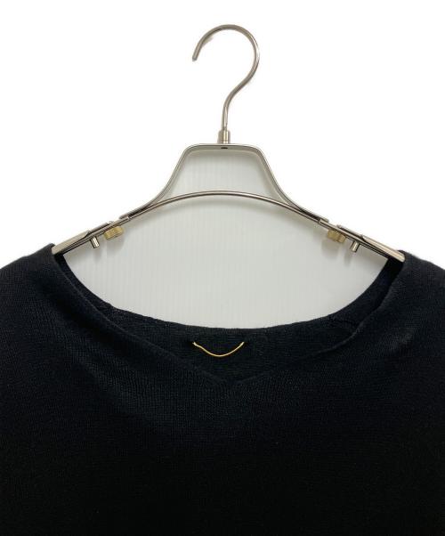 DEUXIEME CLASSE（ドゥーズィエム クラス）DEUXIEME CLASSE (ドゥーズィエム クラス) tranquil knit セットアップ ブラック サイズ:TOP:F/SK:38の古着・服飾アイテム