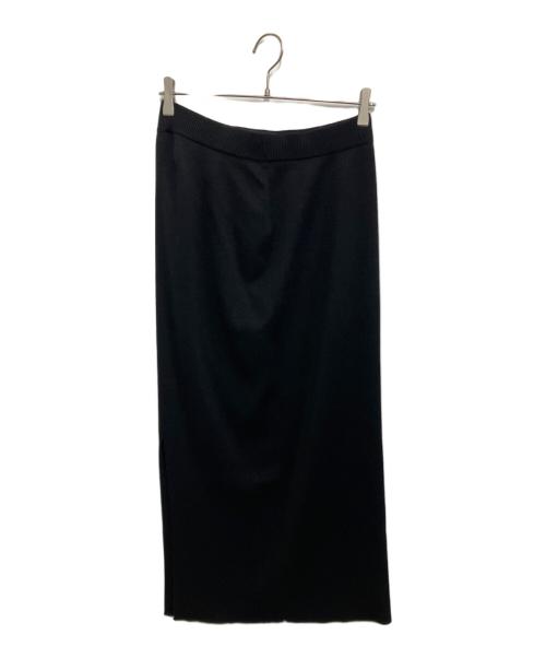 DEUXIEME CLASSE（ドゥーズィエム クラス）DEUXIEME CLASSE (ドゥーズィエム クラス) tranquil knit セットアップ ブラック サイズ:TOP:F/SK:38の古着・服飾アイテム