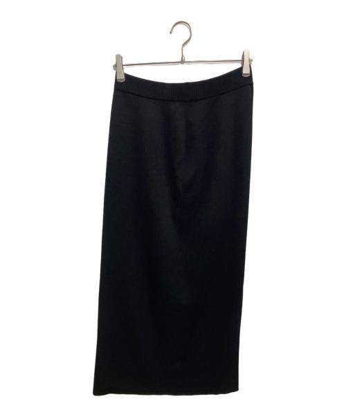 DEUXIEME CLASSE（ドゥーズィエム クラス）DEUXIEME CLASSE (ドゥーズィエム クラス) tranquil knit セットアップ ブラック サイズ:TOP:F/SK:38の古着・服飾アイテム