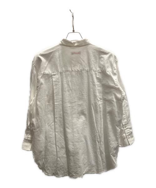 Spick and Span（スピック＆スパン）Spick and Span (スピック＆スパン) コットンリネンルーズシャツ ホワイト サイズ:フリーの古着・服飾アイテム
