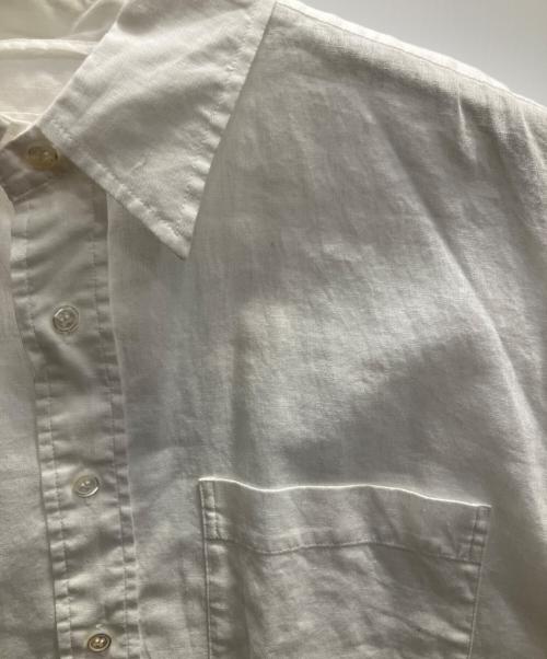 Spick and Span（スピック＆スパン）Spick and Span (スピック＆スパン) コットンリネンルーズシャツ ホワイト サイズ:フリーの古着・服飾アイテム