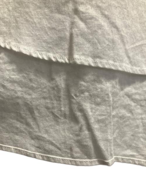 Spick and Span（スピック＆スパン）Spick and Span (スピック＆スパン) コットンリネンルーズシャツ ホワイト サイズ:フリーの古着・服飾アイテム