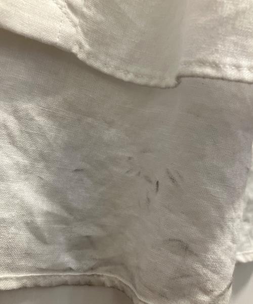 Spick and Span（スピック＆スパン）Spick and Span (スピック＆スパン) コットンリネンルーズシャツ ホワイト サイズ:フリーの古着・服飾アイテム