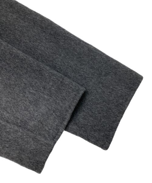 theory（セオリー）theory (セオリー) ウールカシミヤラップコート チャコールメランジ サイズ:Mの古着・服飾アイテム