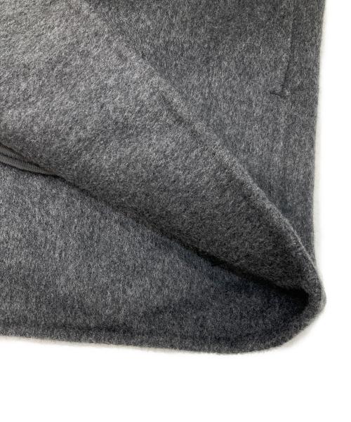 theory（セオリー）theory (セオリー) ウールカシミヤラップコート チャコールメランジ サイズ:Mの古着・服飾アイテム