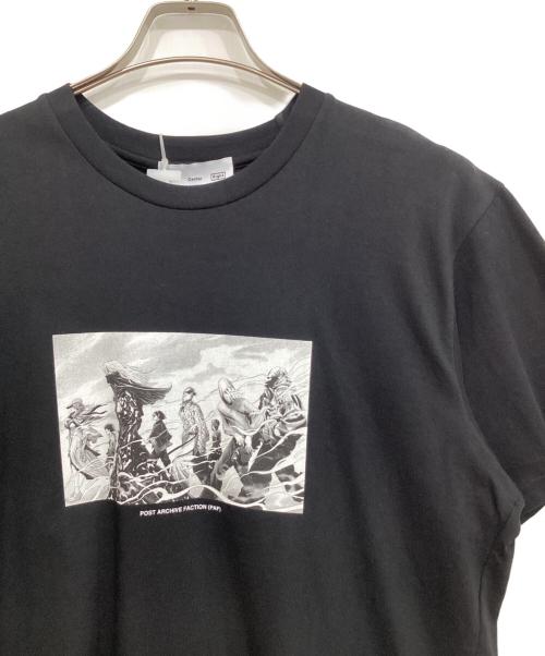 POST ARCHIVE FACTION（ポストアーカイブファクション）POST ARCHIVE FACTION (ポストアーカイブファクション) 6.0 POST HUMAN TEE 01 RIGHT ブラック サイズ:SIZE S 未使用品の古着・服飾アイテム