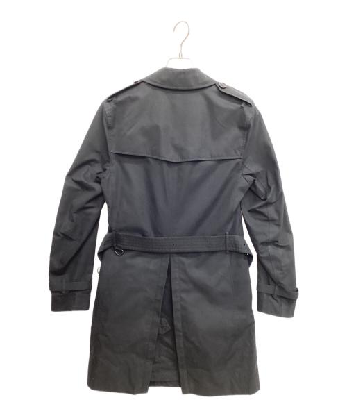 BURBERRY（バーバリー）BURBERRY (バーバリー) サンドリンガムトレンチコート ブラック サイズ:46の古着・服飾アイテム