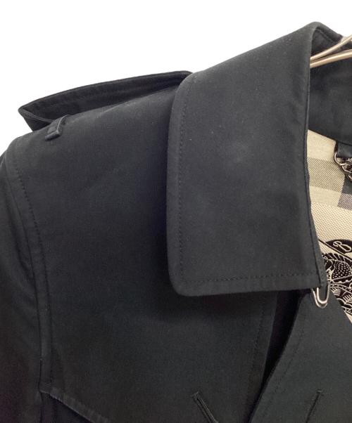 BURBERRY（バーバリー）BURBERRY (バーバリー) サンドリンガムトレンチコート ブラック サイズ:46の古着・服飾アイテム