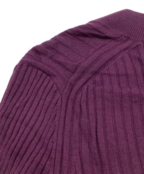 VERMEIL par iena（ヴェルメイユ パー イエナ）VERMEIL par iena (ヴェルメイユ パー イエナ) ONTARIOVネックプルオーバー パープル サイズ:ーの古着・服飾アイテム