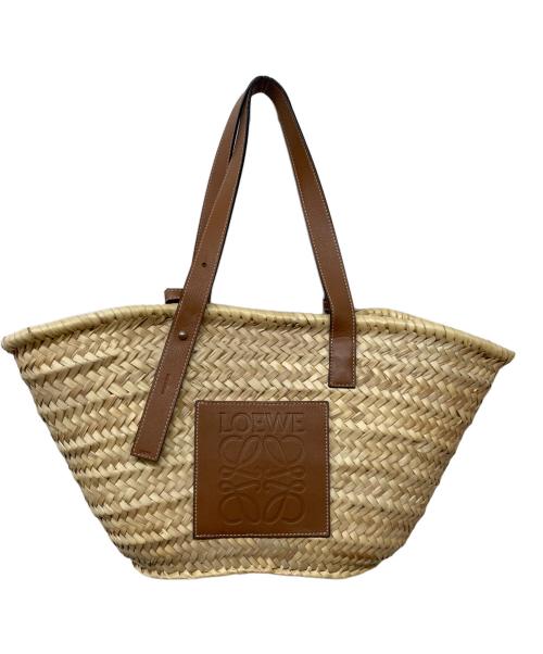 LOEWE（ロエベ）LOEWE (ロエベ) バスケットバッグ ベージュの古着・服飾アイテム