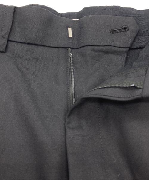 cornier（コルニエ）Cornier (コルニエ) ウールスラックス ブラック サイズ:Sの古着・服飾アイテム
