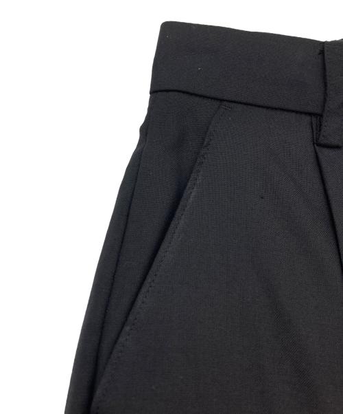 cornier（コルニエ）Cornier (コルニエ) ウールスラックス ブラック サイズ:Sの古着・服飾アイテム