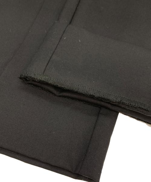 cornier（コルニエ）Cornier (コルニエ) ウールスラックス ブラック サイズ:Sの古着・服飾アイテム