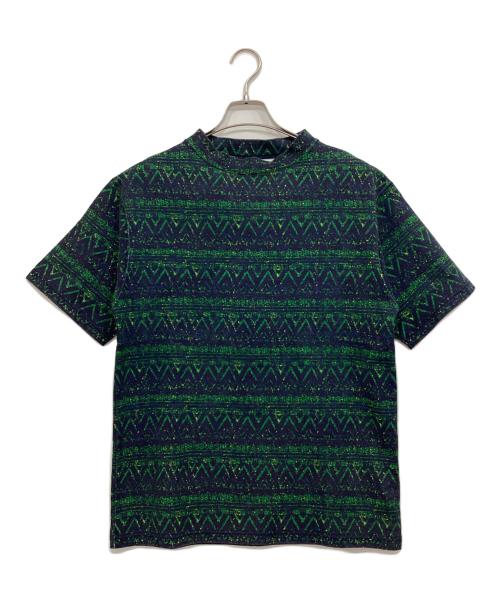 KANDA BIIKI（カンダビイキ）KANDA BIIKI (カンダビイキ) 10OZ HEAVY ORGANIC PRINTED T-SHIRT グリーン サイズ:SIZE Mの古着・服飾アイテム