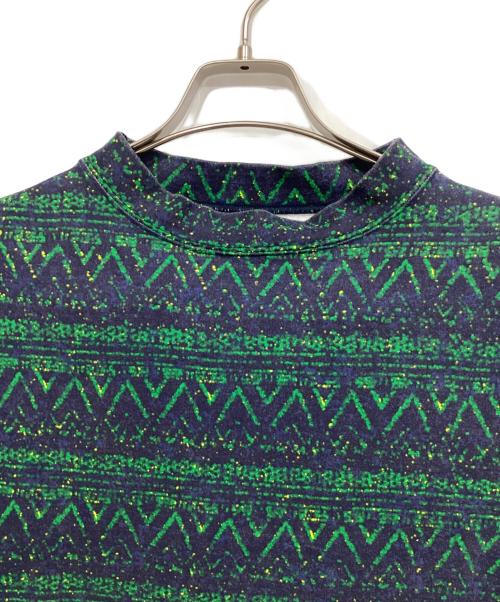 KANDA BIIKI（カンダビイキ）KANDA BIIKI (カンダビイキ) 10OZ HEAVY ORGANIC PRINTED T-SHIRT グリーン サイズ:SIZE Mの古着・服飾アイテム