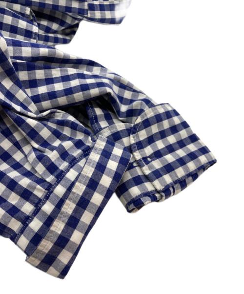 COMOLI（コモリ）COMOLI (コモリ) ギンガムチェックコモリシャツ ネイビー サイズ:０の古着・服飾アイテム