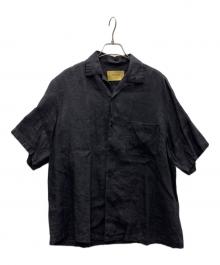 seven by seven（セブンバイセブン）の古着「OPEN COLLAR SHIRTS S/S」｜ネイビー