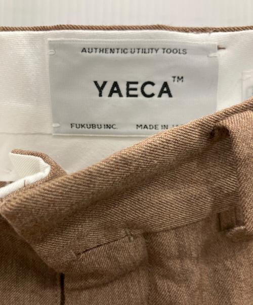 YAECA（ヤエカ）YAECA (ヤエカ) クリースド チノパンツ ブラウン サイズ:71の古着・服飾アイテム